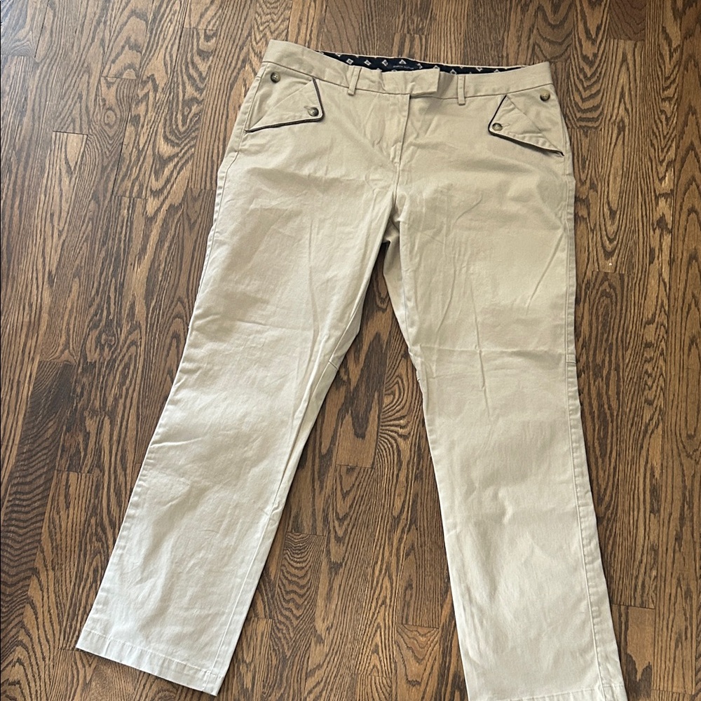 Tommy Hilfiger Beige Casual Pants